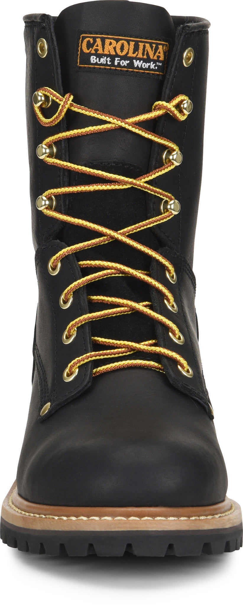 Carolina Boot Elm 8" Steel Toe Unlined Logger Black