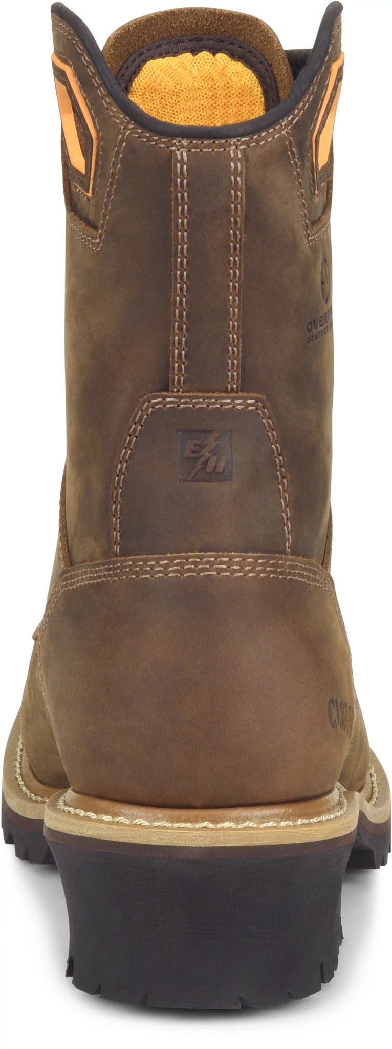 Carolina Boot Coppice Comp Toe Square Toe Logger Dark Brown