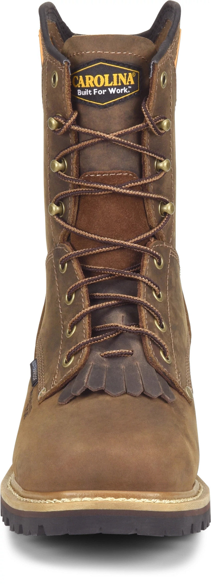 Carolina Boot Coppice Comp Toe Square Toe Logger Dark Brown