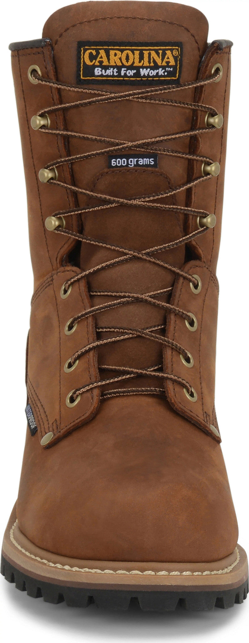 Carolina Boot Elm 8" Steel Toe Insulated Waterproof Logger Brown