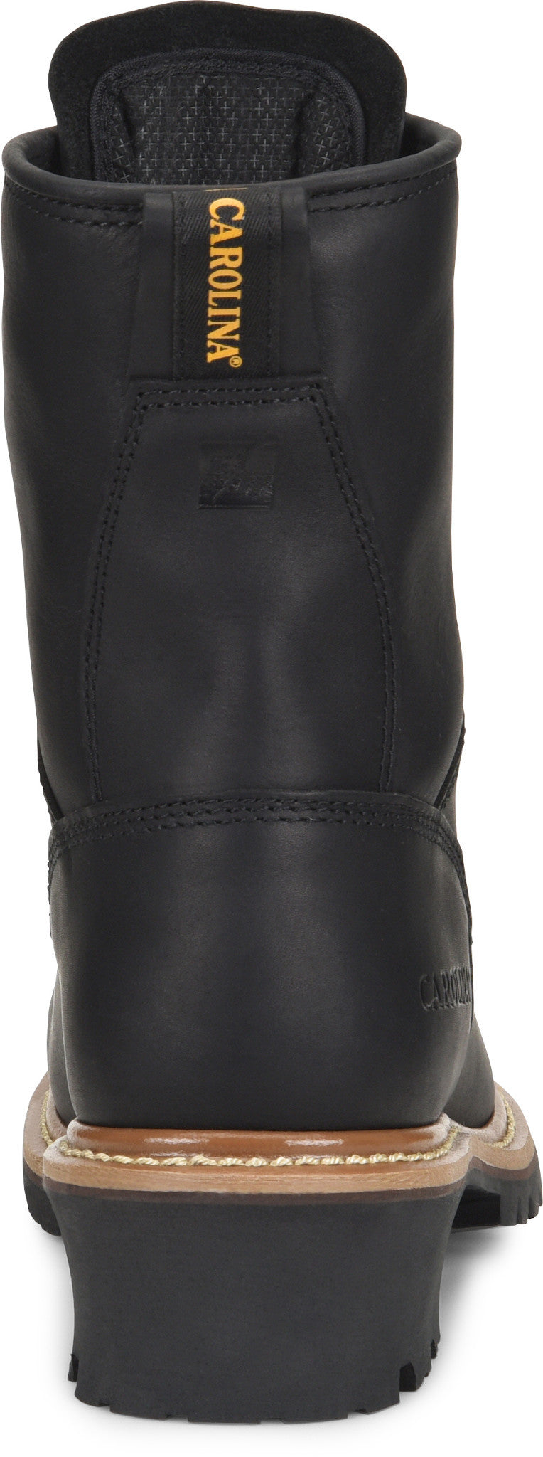 Carolina Boot Elm 8" Steel Toe Waterproof Logger Black