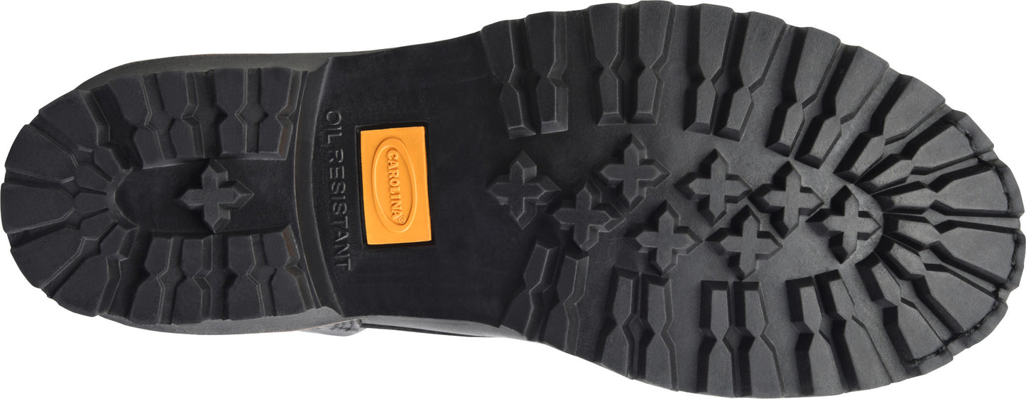 Carolina Boot Elm 8" Steel Toe Waterproof Logger Black