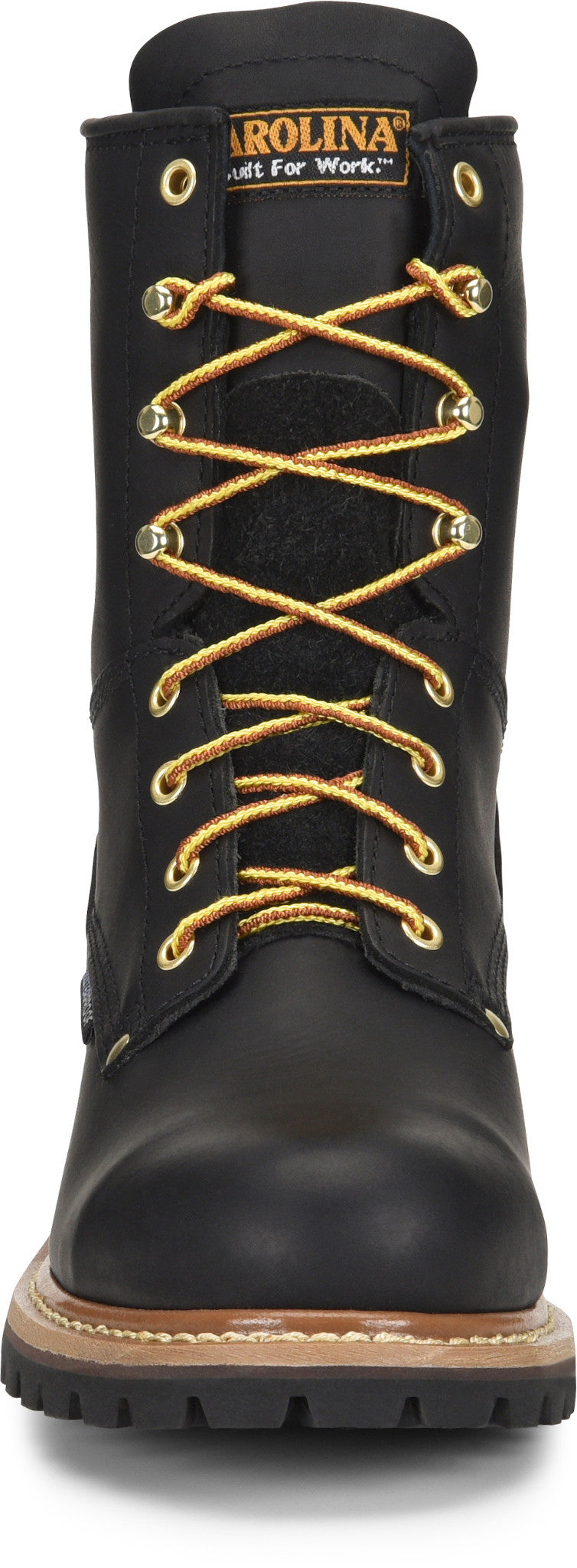Carolina Boot Elm 8" Steel Toe Waterproof Logger Black