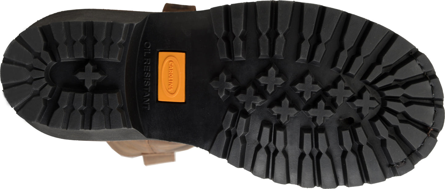 Carolina Boot Well X Men’s 12” Waterproof Comp Toe Ranch Wellington Logger Dark Brown