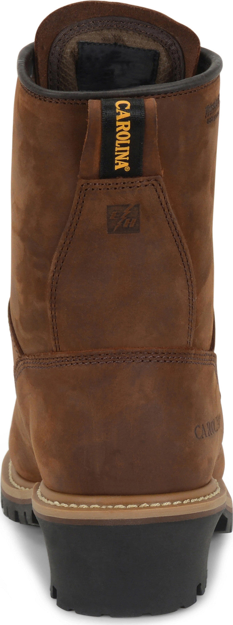 Carolina Boot Elm 8" Soft Toe Insulated Waterproof Logger Brown