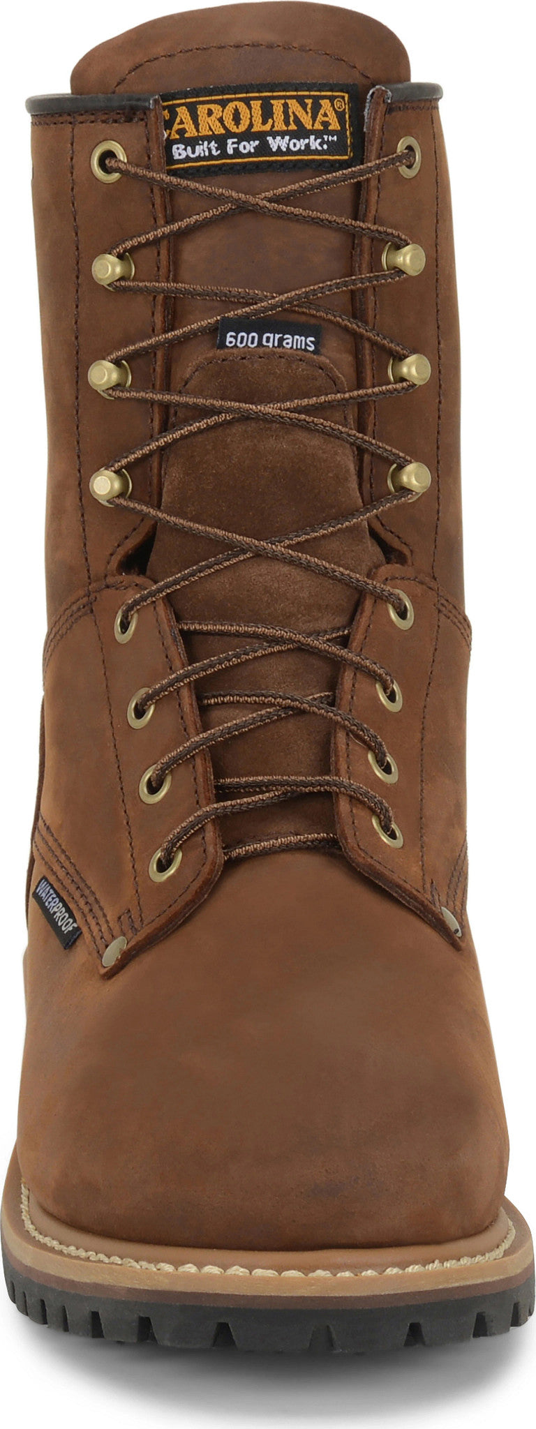 Carolina Boot Elm 8" Soft Toe Insulated Waterproof Logger Brown
