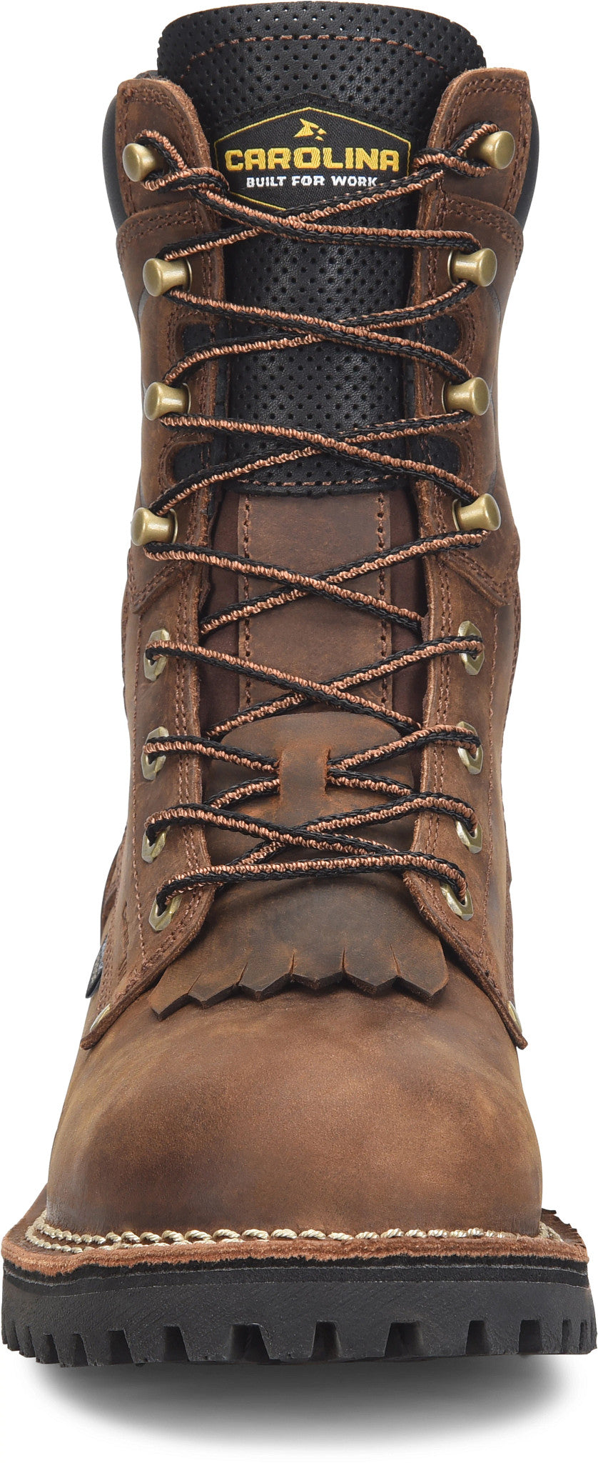Carolina Boot Pitstop 8" Carbon Comp Toe Brown