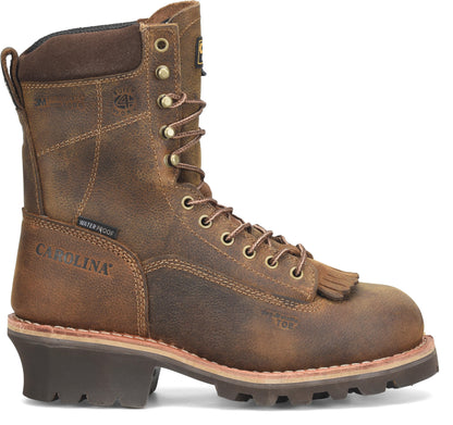 Carolina Boot Insulated Birch 8" Comp Toe Medium Brown