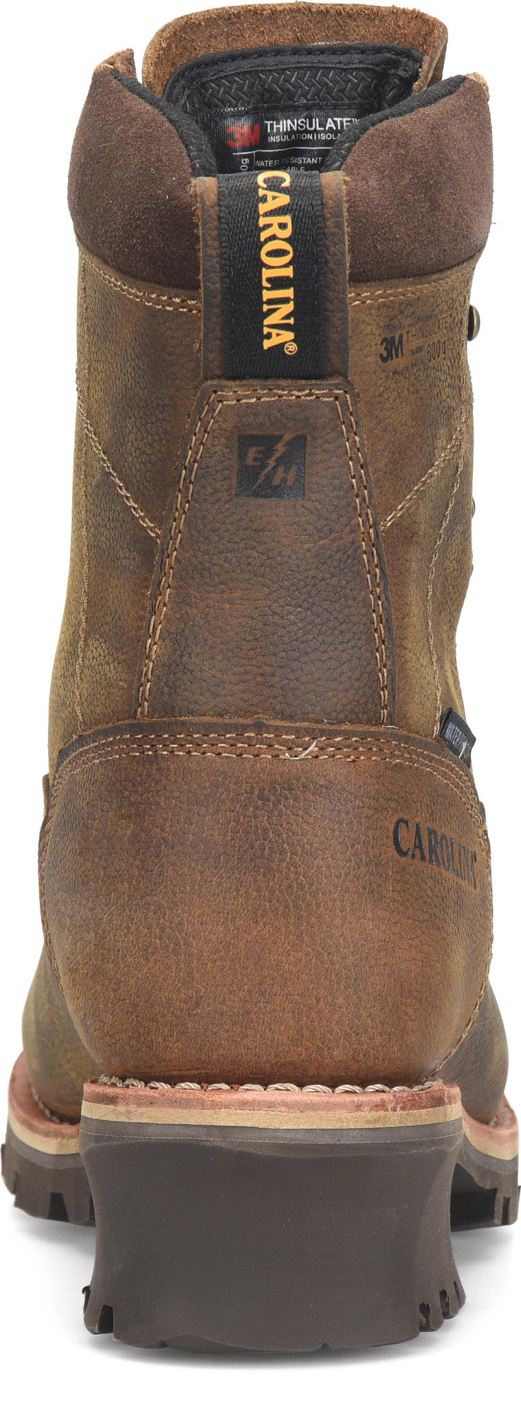 Carolina Boot Insulated Birch 8" Comp Toe Medium Brown