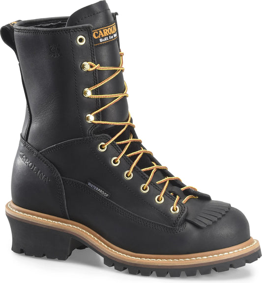 Carolina Boot Spruce 8" Waterproof Soft Toe Black