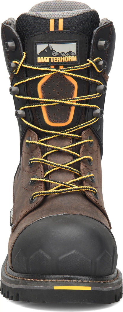 Carolina Boot Steadfast Comp Toe Logger Dark Brown