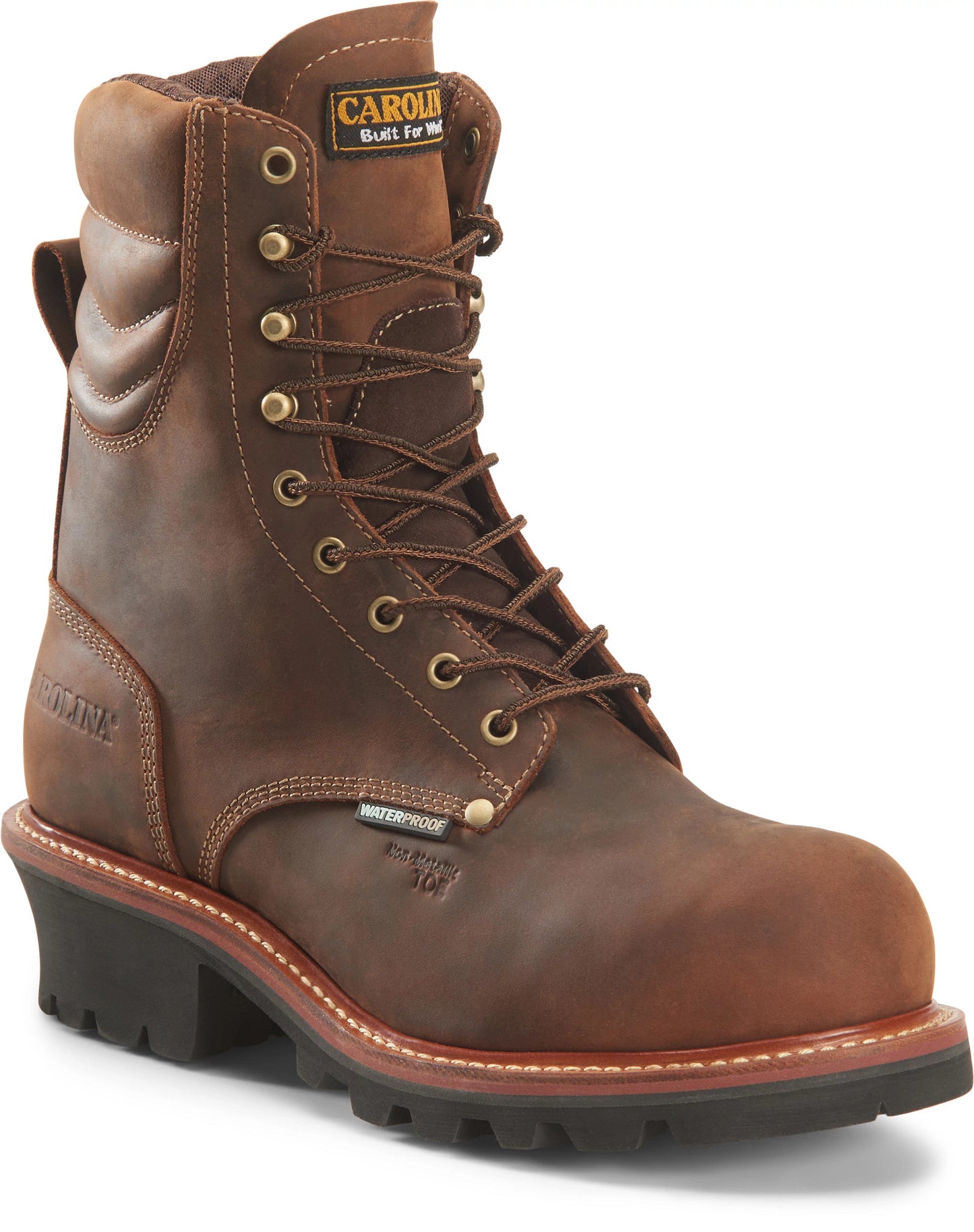 Carolina Boot Hemlock 9" Comp Toe Dark Brown
