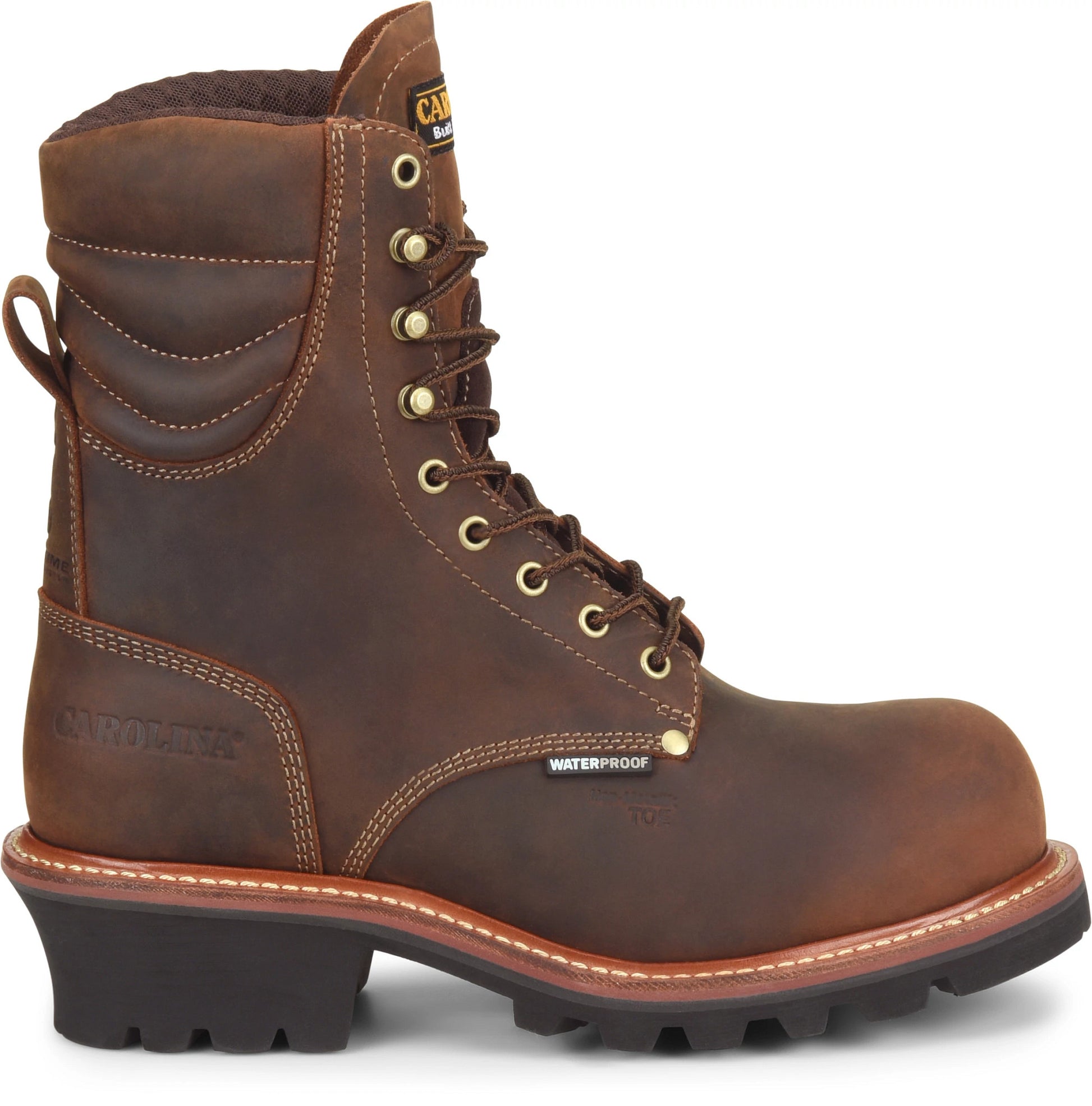 Carolina Boot Hemlock 9" Comp Toe Dark Brown