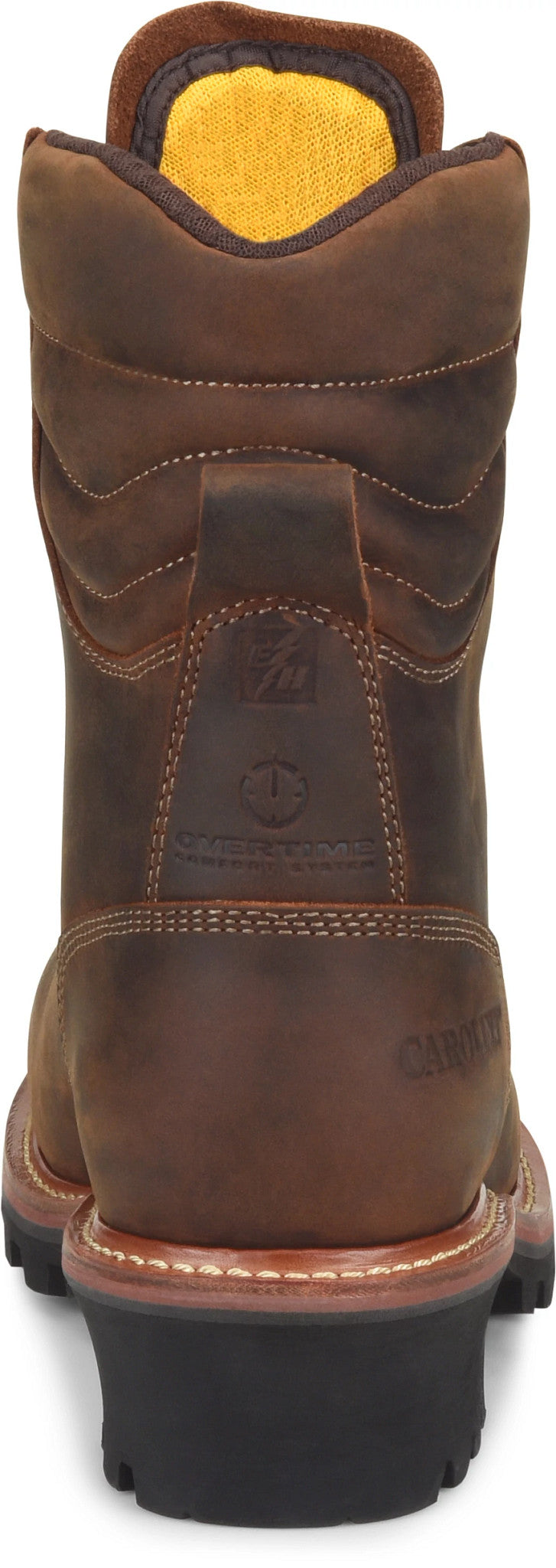 Carolina Boot Hemlock 9" Comp Toe Dark Brown