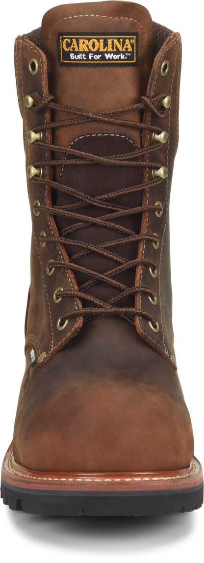 Carolina Boot Hemlock 9" Comp Toe Dark Brown
