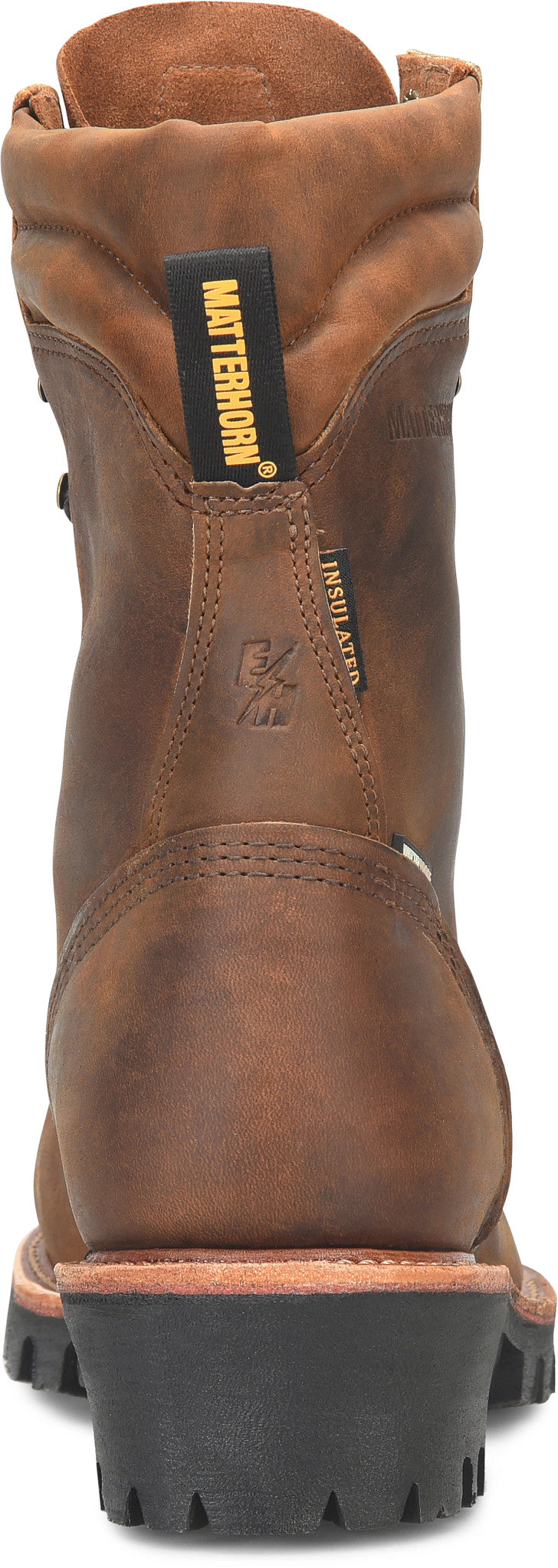 Carolina Boot Matterhorn Usa Super Collar Safety Toe Logger Dark Brown