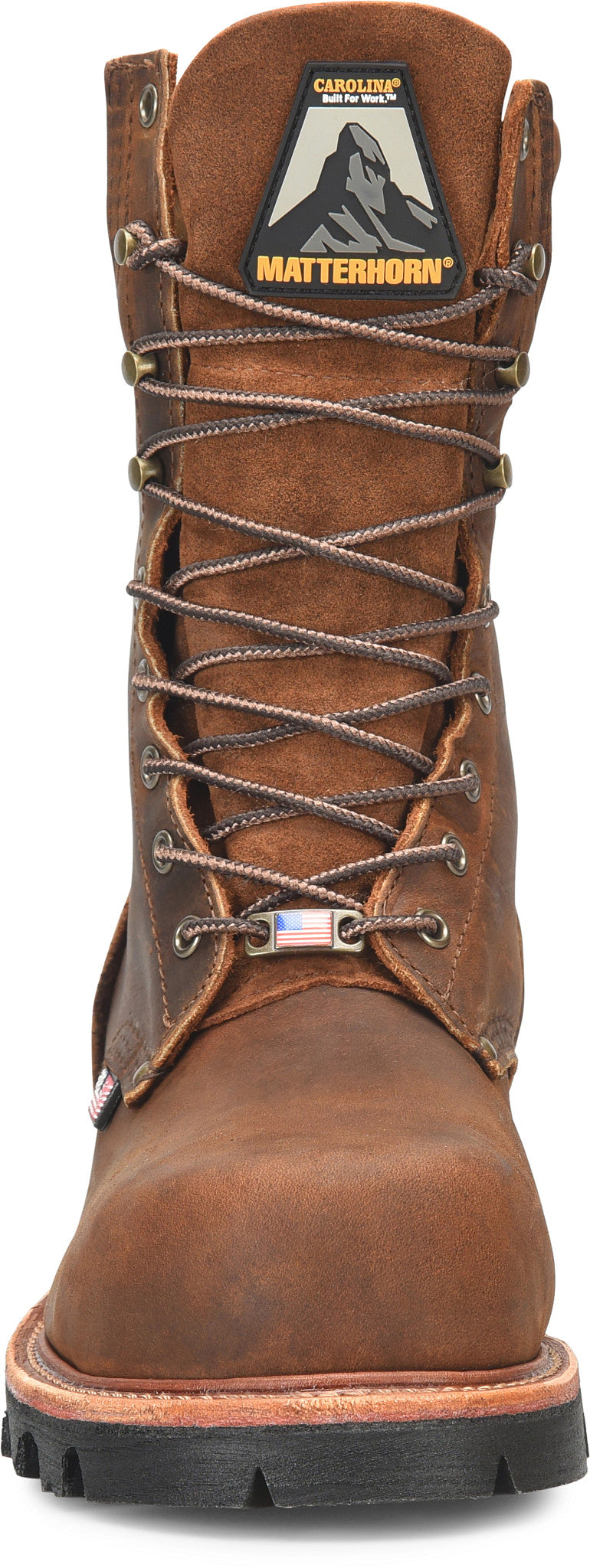 Carolina Boot Matterhorn Usa Super Collar Safety Toe Logger Dark Brown
