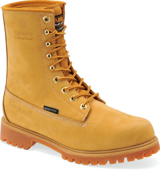 Carolina Boot Journeyman 8" Soft Toe Insulated Waterproof Work Boot Yellow