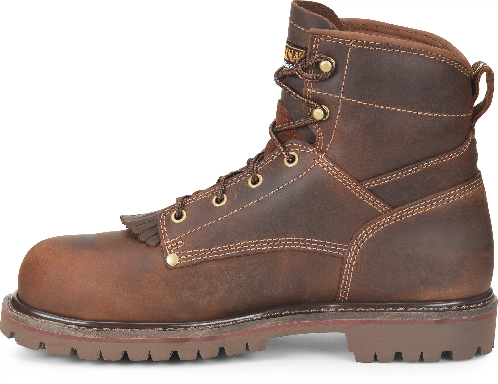 Carolina Boot 28 Series 6" Composite Toe Waterproof Work Boot Brown