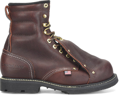 Carolina Boot Foundry 8" Met Guard Steel Toe Heavy Duty Work Boot Dark Brown