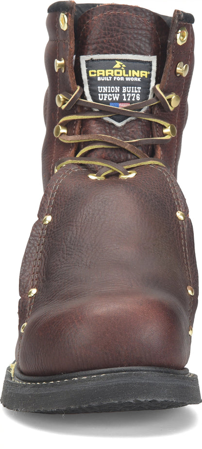 Carolina Boot Foundry 8" Met Guard Steel Toe Heavy Duty Work Boot Dark Brown