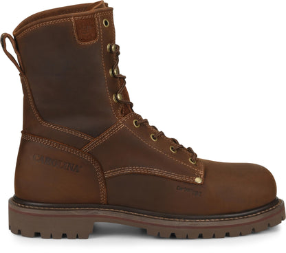 Carolina Boot 28 Series 8" Unlined Composite Toe Work Boot Dark Brown