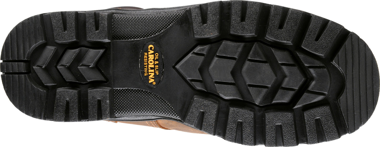 Carolina Boot Engineer 6" Steel Toe Waterproof Work Boot Dark Brown