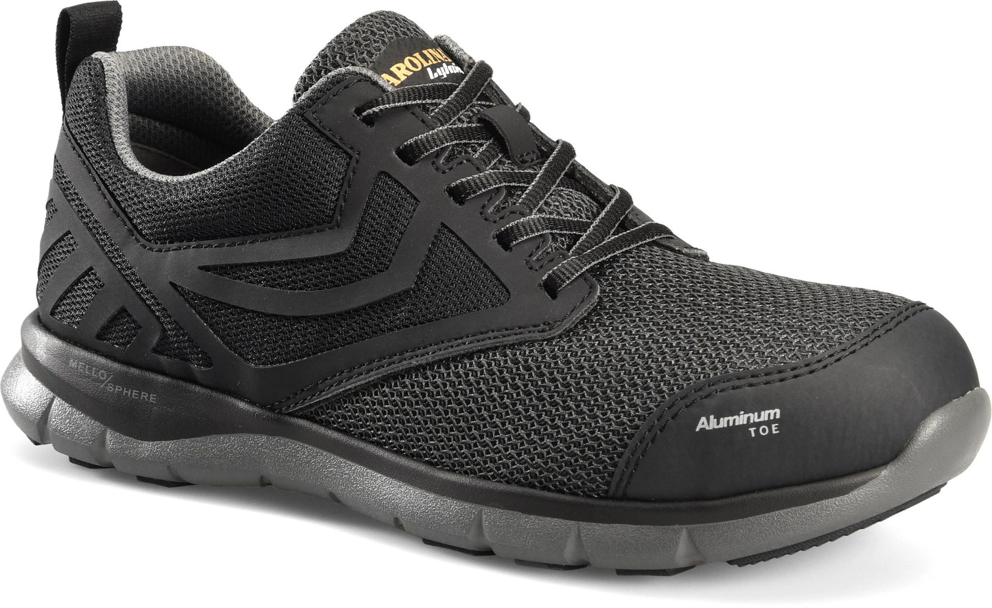 Carolina Boot Gust Lo Aluminum Toe Work Shoe Black