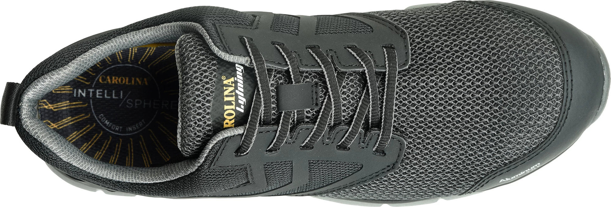 Carolina Boot Gust Lo Aluminum Toe Work Shoe Black
