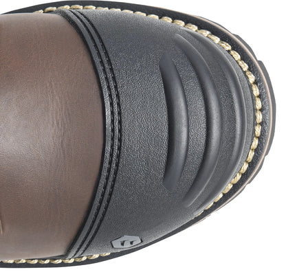 Carolina Boot Matterhorn I-Beam 8" Met Guard Carbon Composite Toe Waterproof Work Boot Dark Brown