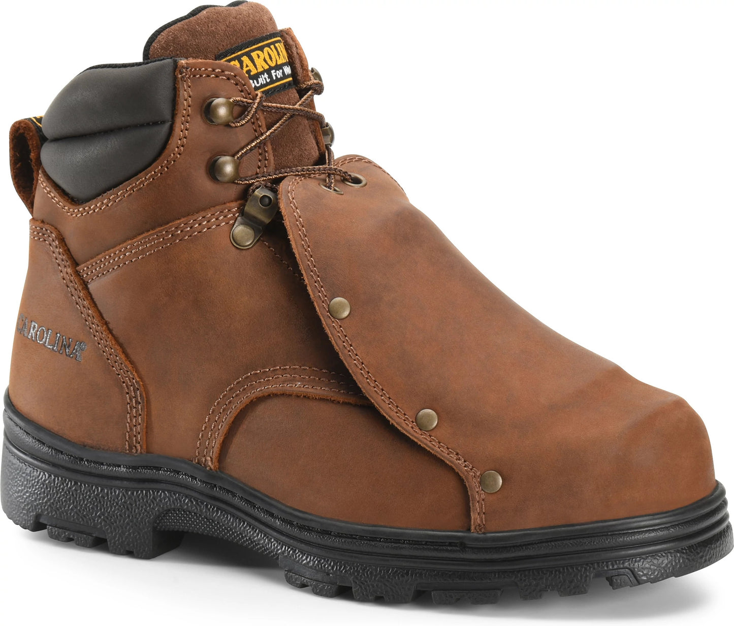 Carolina Boot Foreman 6" Met Guard Steel Toe Work Boot Brown