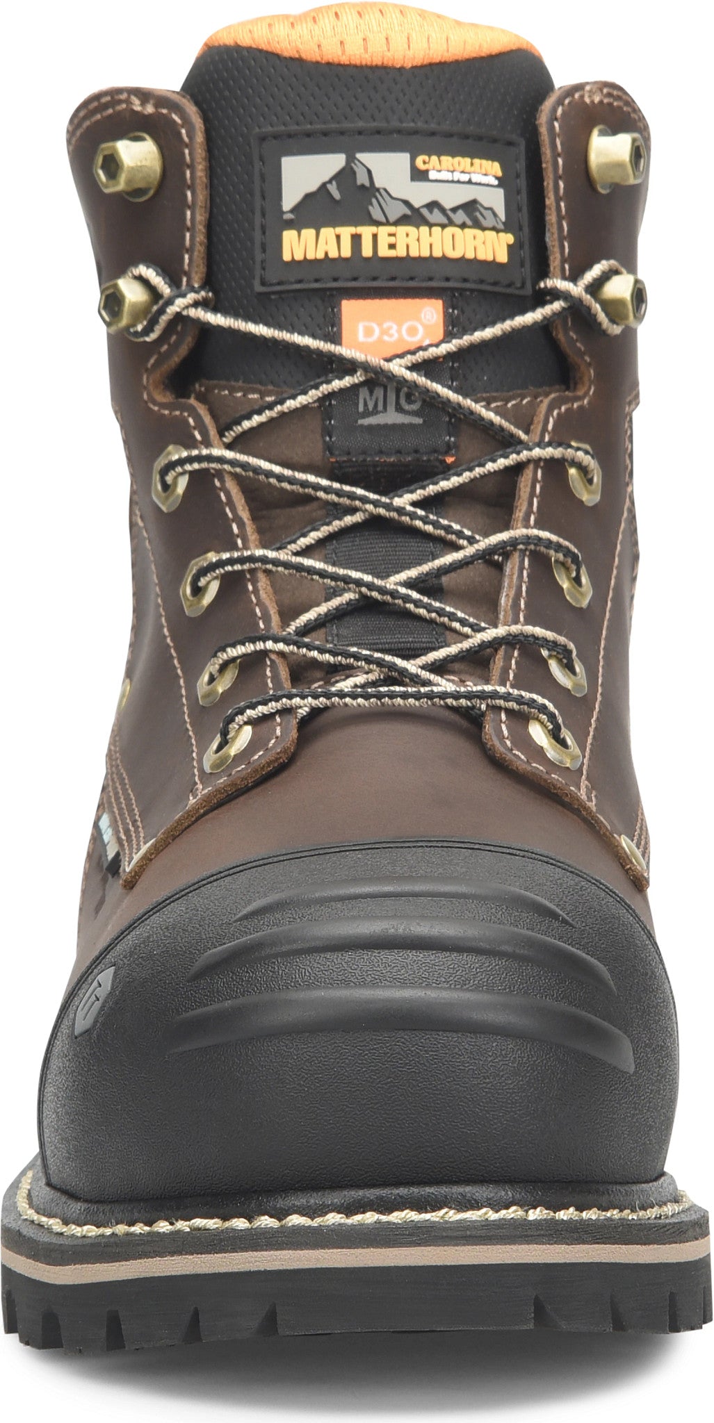 Carolina Boot Matterhorn I-Beam 6" Met Guard Carbon Composite Toe Waterproof Work Boot Dark Brown