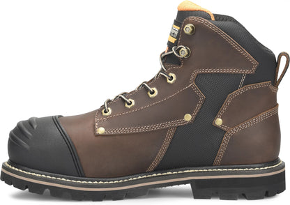 Carolina Boot Matterhorn I-Beam 6" Met Guard Carbon Composite Toe Waterproof Work Boot Dark Brown