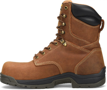Carolina Boot Bruno Hi 8" Waterproof Work Boot Brown