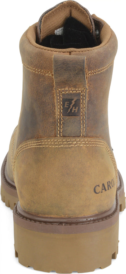 Carolina Boot Marlboro Lo 6" Steel Toe Waterproof Work Boot Brown