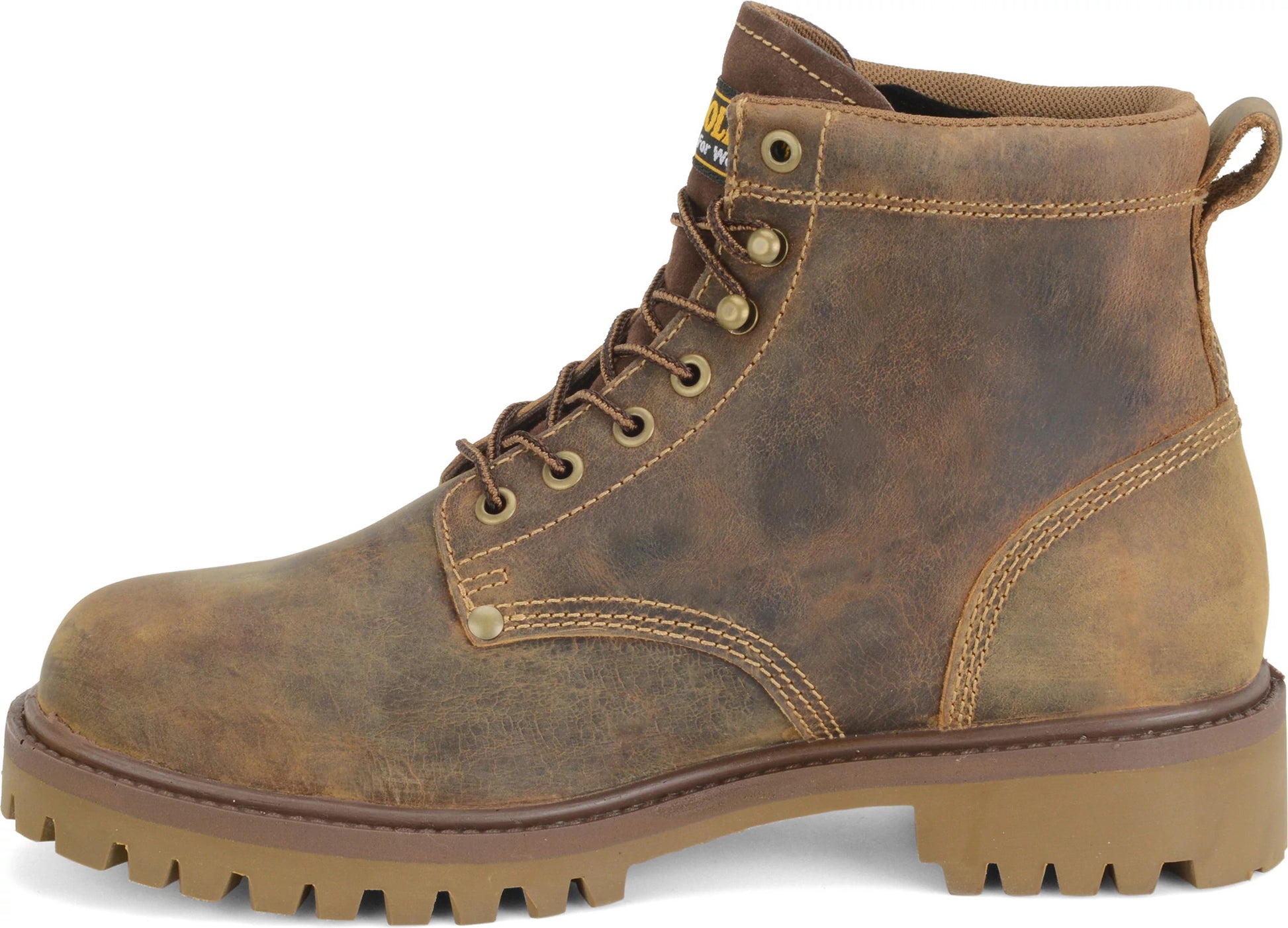 Carolina Boot Marlboro Lo 6" Steel Toe Waterproof Work Boot Brown