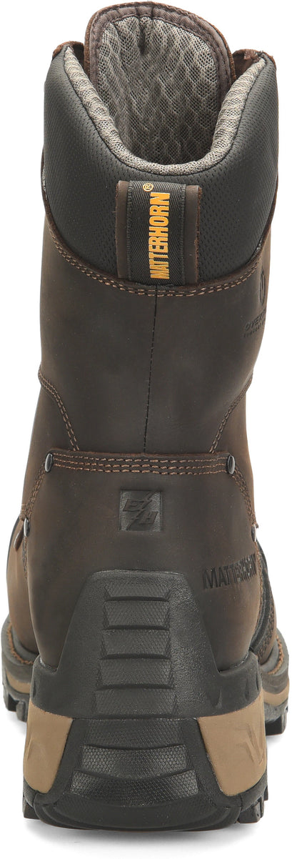 Carolina Boot Matterhorn Maximus 2.0 8" Composite Toe Waterproof Work Boot Dark Brown