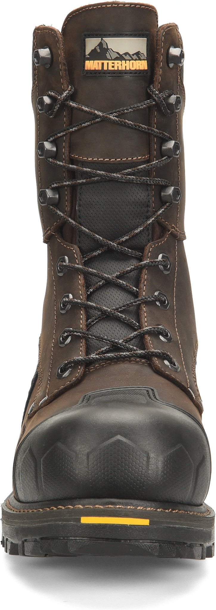 Carolina Boot Matterhorn Maximus 2.0 8" Composite Toe Waterproof Work Boot Dark Brown