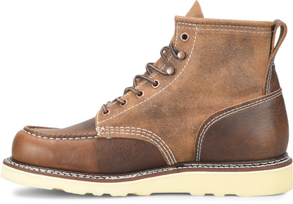 Carolina Boot Amp 6" Roughout Steel Toe Dark Brown