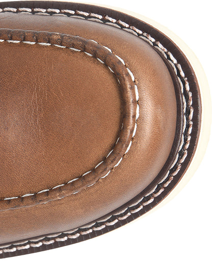 Carolina Boot Amp 6" Roughout Soft Toe Brown