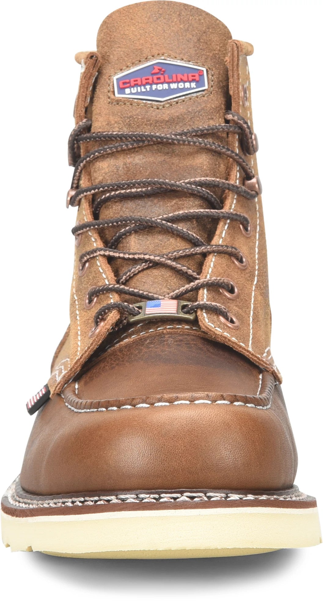 Carolina Boot Amp 6" Roughout Soft Toe Brown