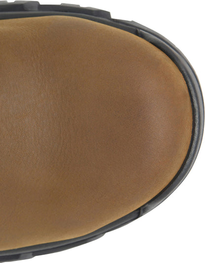 Carolina Boot Gruntz Men's 8" Steel Toe Boot Dark Brown