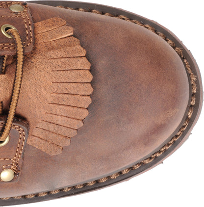 Carolina Boot 28 Series 6" Soft Toe Waterproof Work Boot Brown