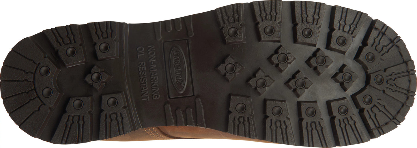 Carolina Boot Installer 8" Soft Toe Waterproof Work Boot Dark Brown