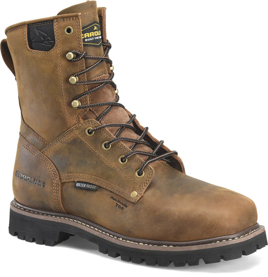 Carolina Boot Judge Comp Toe Dark Brown
