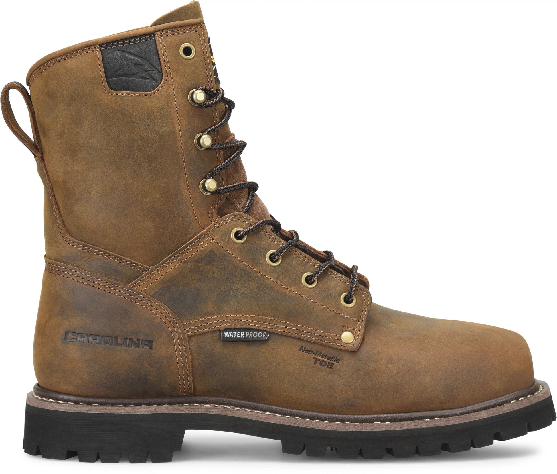 Carolina Boot Judge Comp Toe Dark Brown