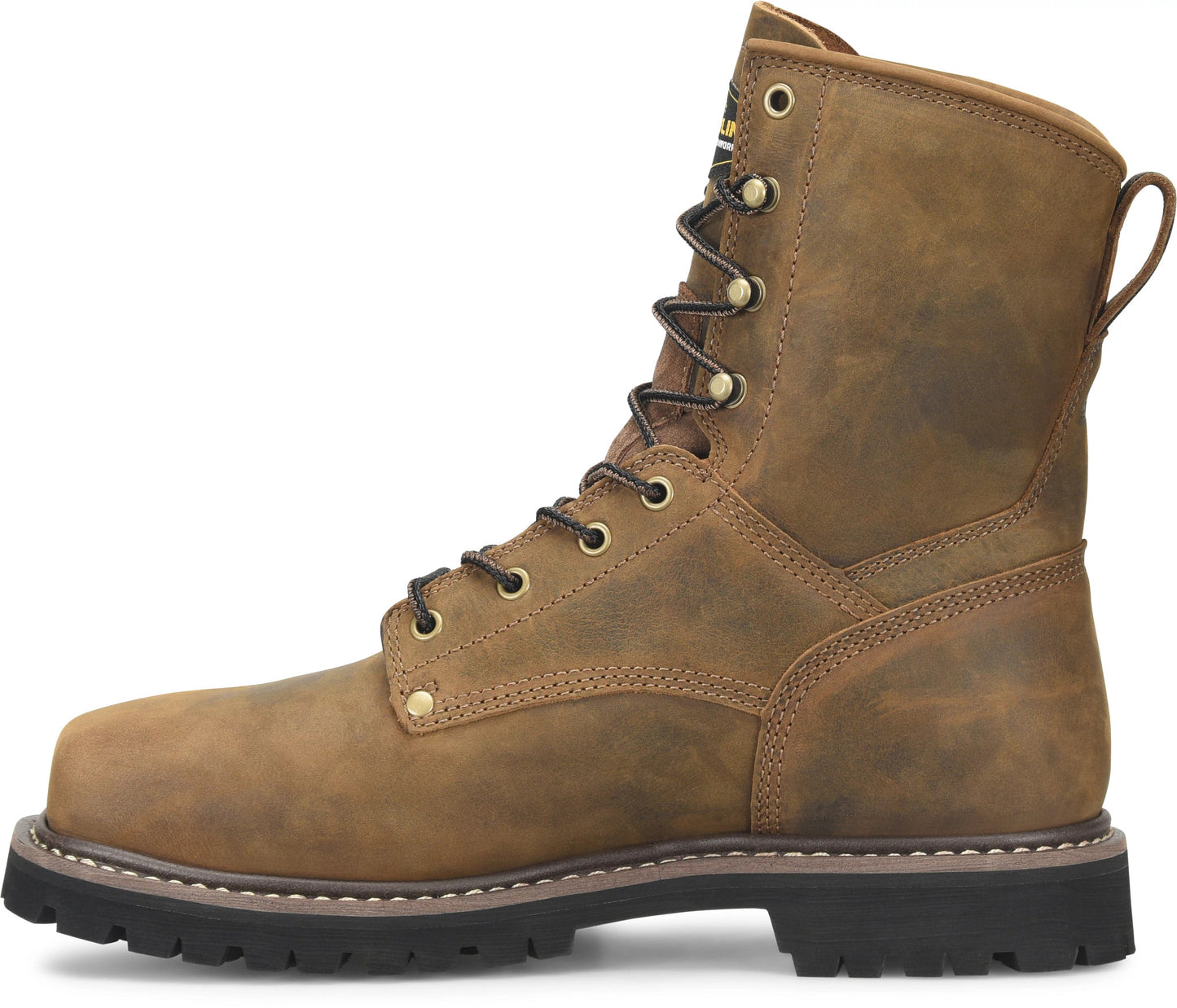 Carolina Boot Judge Comp Toe Dark Brown
