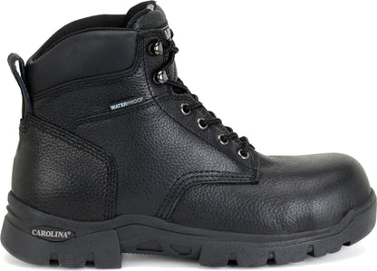 Carolina Boot Circuit 6" Composite Toe Waterproof Work Boot Black