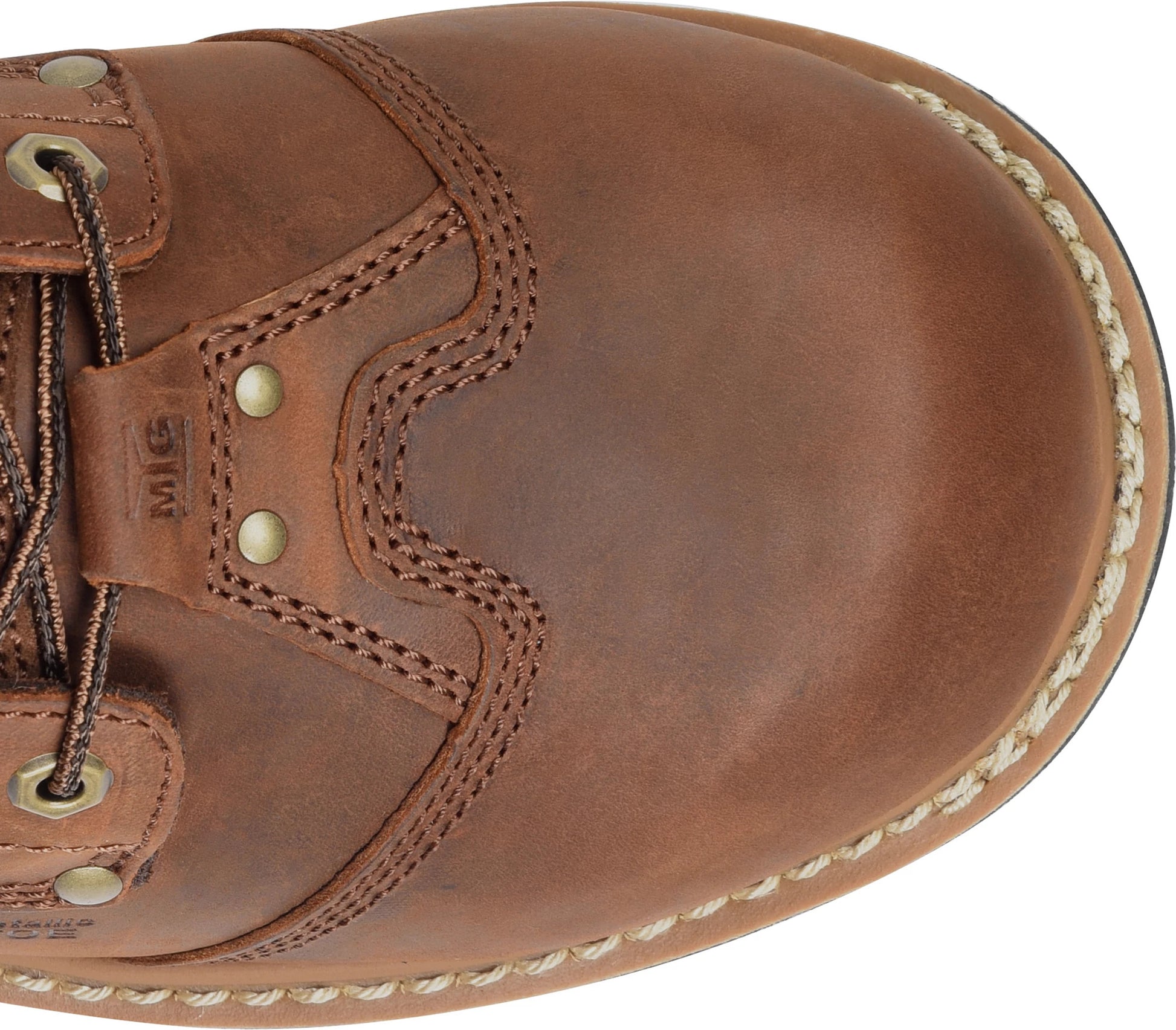 Carolina Boot Men’s 8” Waterproof Insulated Comp Toe Internal Met Guard Brown