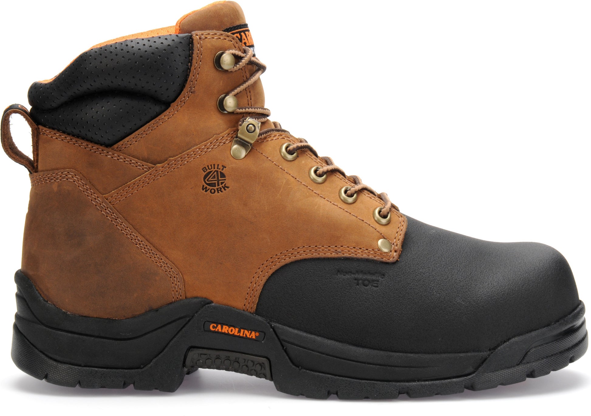 Carolina Boot Bruno Internal 6" Met Guard Composite Toe Heavy Duty Boot Brown